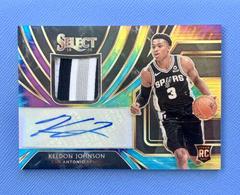 Keldon Johnson [Tie Dye Prizm] #RS-KJN Basketball Cards 2019 Panini Select Rookie Signatures Prices