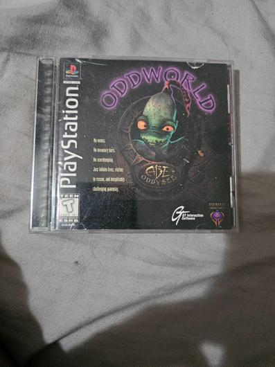 Oddworld Abe's Oddysee | Item, Box, and Manual | Playstation