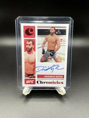 Dominick Reyes Ufc Cards 2021 Panini Chronicles UFC Signatures Prices
