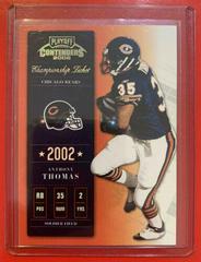 Anthony Thomas [Championship Ticket] #65 Football Cards 2002 Playoff Contenders Prices