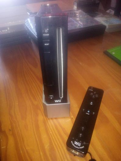 Nintendo Wii Sports & Wii Sports Resort Black Console photo