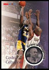 Cedric Ceballos #193 Basketball Cards 1996 Hoops Prices