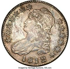 1812/1 [LARGE 8] Coins Capped Bust Half Dollar Prices