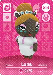Luna #014 [Animal Crossing Series 1] Amiibo Cards Prices