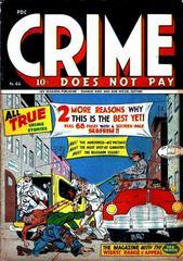 Crime Does Not Pay #44 (1946) Comic Books Crime Does Not Pay Prices