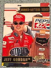 Jeff Gordon[Winner-Daytona Beach] #50 Racing Cards 1995 Action Packed Prices