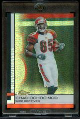 Chad Ochocinco [Blue Refractor] Football Cards 2009 Topps Finest Prices