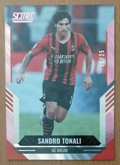 Sandro Tonali [Pink Laser] #105 Soccer Cards 2021 Panini Score FIFA Prices
