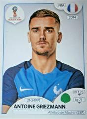Antoine Griezmann [Black Back] Soccer Cards 2018 Panini World Cup Stickers Prices