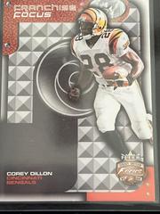 Corey Dillon Football Cards 2002 Fleer Focus Jersey Edition Franchise Prices