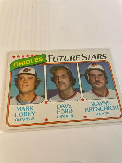 Orioles Future Stars [M. Corey, D. Ford, W. Krenchicki] #661 photo