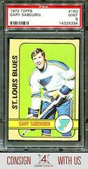 Gary Sabourin Hockey Cards 1972 Topps Prices