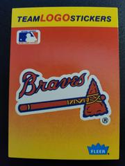 Braves Baseball Cards 1991 Fleer Team Logo Stickers Top 10 Prices