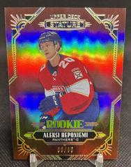 Aleksi Heponiemi [Red] #109 Hockey Cards 2020 Upper Deck Stature Prices
