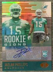 Jaelan Phillips [Orange] #RS-JP Football Cards 2021 Panini Illusions Rookie Signs Autographs Prices