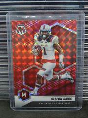 Stefon Diggs [Red] Football Cards 2022 Panini Chronicles Draft Picks Mosaic Prices
