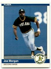 Joe Morgan #U-80 Baseball Cards 1984 Fleer Update Prices