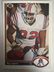 Ray Agnew Football Cards 1991 Upper Deck Prices
