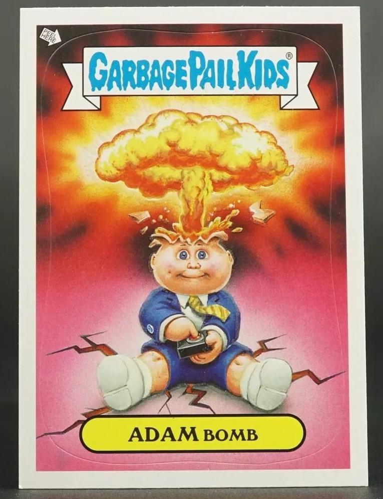 ADAM Bomb [Glow In The Dark] #1 2013 Garbage Pail Kids