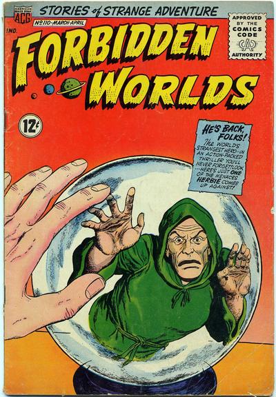 Forbidden Worlds #110 (1963) Comic Books Forbidden Worlds