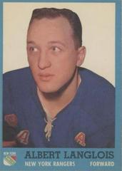 Albert Langlois Hockey Cards 1962 Topps Prices