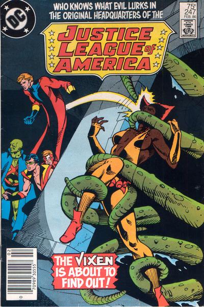 Justice League Of America Newsstand 247 1986 Prices Justice League Of America Series 8423