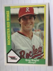 Greg Biagini Baseball Cards 1990 CMC Rochester Red Wings Prices