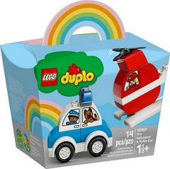 Fire Helicopter & Police Car LEGO DUPLO Prices