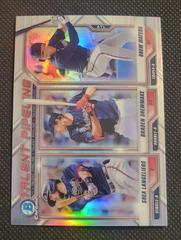 Shea Langeliers Braden Shewmake Drew Waters Baseball Cards 2021 Bowman Talent Pipeline Prices