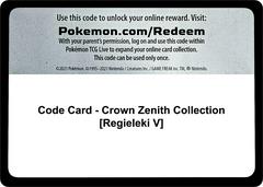 Regieleki V Collection Pokemon Crown Zenith Prices