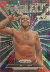 Ciryl Gane [Mojo] Ufc Cards 2023 Panini Prizm UFC Fearless Prices