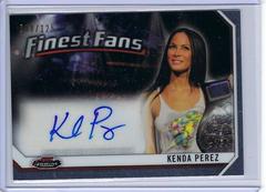 Kenda Perez Ufc Cards 2013 Finest UFC Fans Autographs Prices