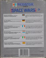 Box Rear | Space Wars PAL Vectrex