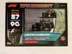 Lewis Hamilton #277 Racing Cards 2022 Topps Turbo Attax Formula 1 Prices