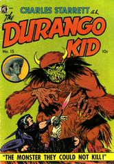 Charles Starrett as the Durango Kid #15 (1952) Comic Books Charles Starrett as the Durango Kid Prices