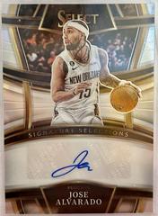 Jose Alvarado [Silver] #SS-JAV Basketball Cards 2022 Panini Select Signature Selections Prices