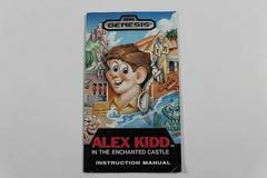 Alex Kidd - Manual | Alex Kidd in the Enchanted Castle Sega Genesis