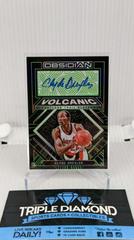 Clyde Drexler [Green] #VS-CDX Basketball Cards 2021 Panini Obsidian Volcanic Signatures Prices