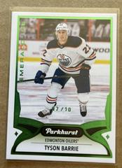 Tyson Barrie [Emerald Ice] Hockey Cards 2021 Parkhurst Prices