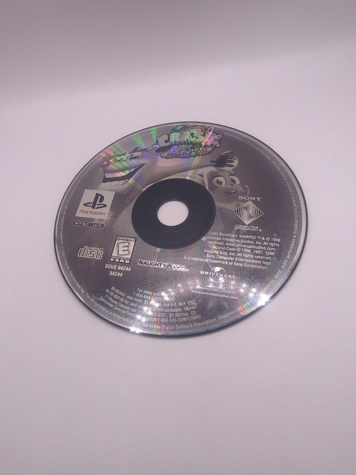 Crash Bandicoot Warped [Greatest Hits] Item only Playstation