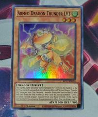 Armed Dragon Thunder LV3 - BLVO-EN004 - Super Rare 1st Edition