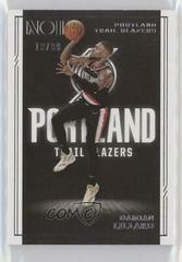 Damian Lillard #106 Basketball Cards 2020 Panini Noir Prices