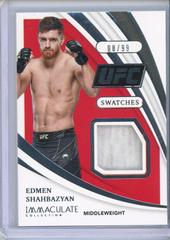 Edmen Shahbazyan #S-ESH Ufc Cards 2021 Panini Immaculate UFC Swatches Prices