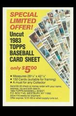 Special Offer | Checklist 1-40 Baseball Cards 1983 Topps All Star Glossy Set of 40