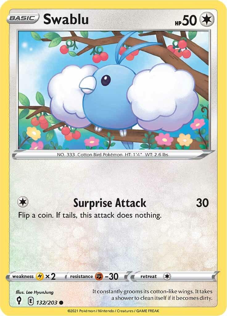 Swablu #132 Pokemon Evolving Skies