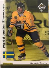 Henrik Sedin Hockey Cards 1998 UD Choice Shl Prices