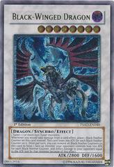 Black-Winged Dragon [Ultimate Rare 1st Edition] TSHD-EN040 YuGiOh The Shining Darkness Prices