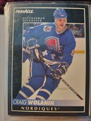 Craig Wolanin #107 Hockey Cards 1992 Pinnacle Prices