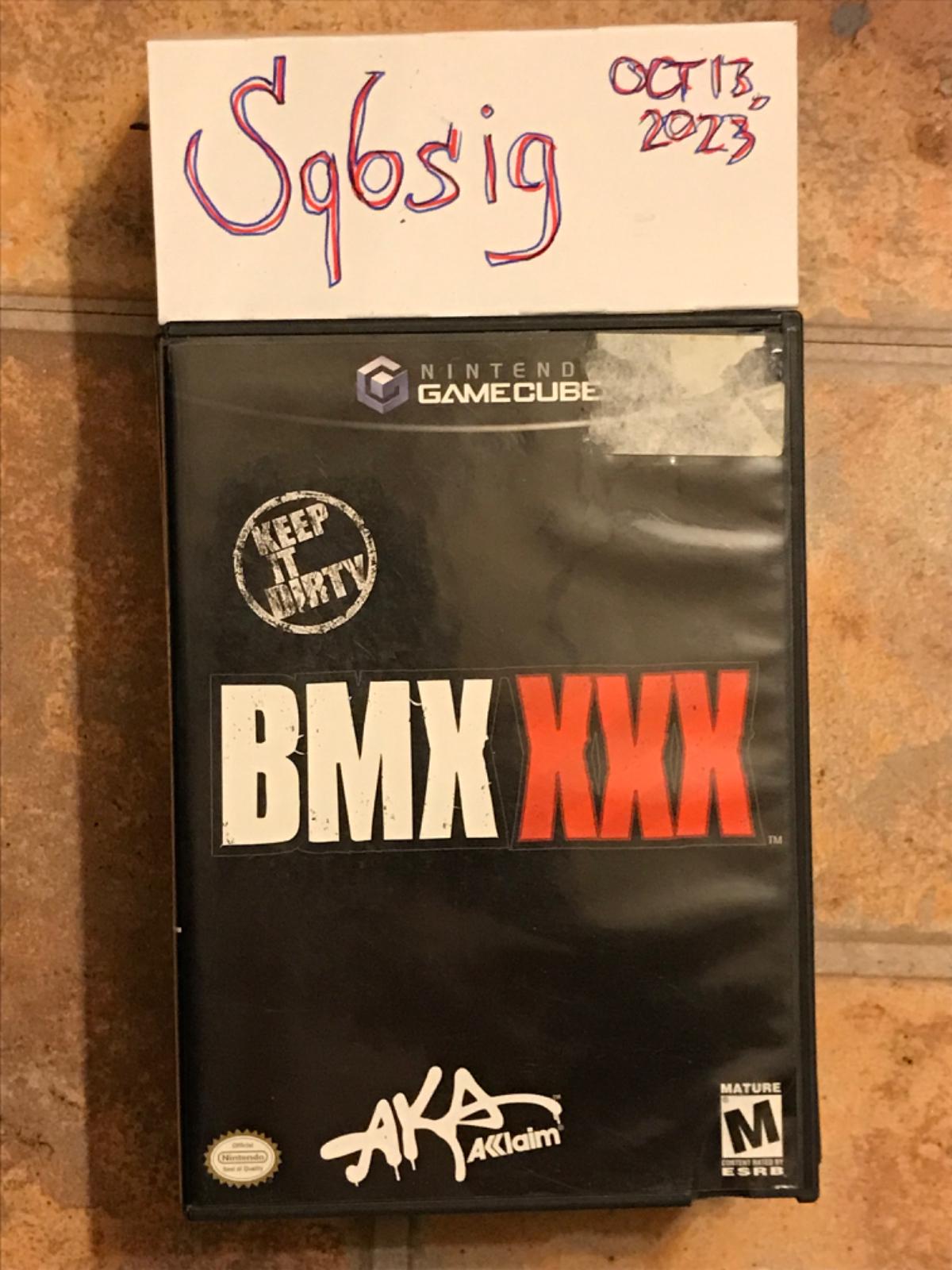 Bmx Xxx Item And Box Only Gamecube