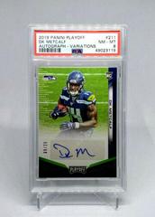DK Metcalf  [Autograph Variations] #211 Football Cards 2019 Panini Playoff Prices